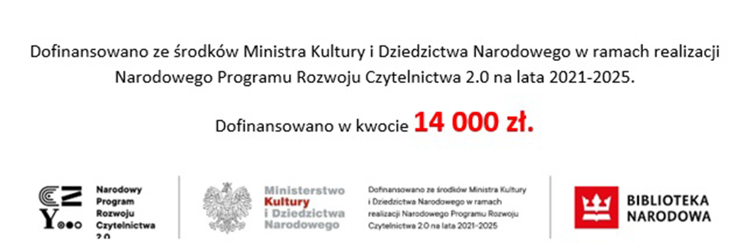 Obrazek przedstawiający dofinansowanie 14 tys. zł