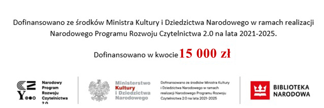 Obrazek przedstawiający dofinansowanie 15 tys. zł